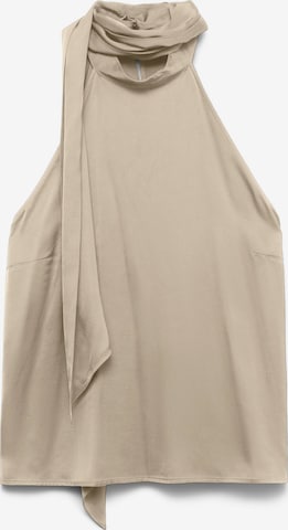 VERO MODA Blusentop 'VMSnub' in Grau: Vorderseite
