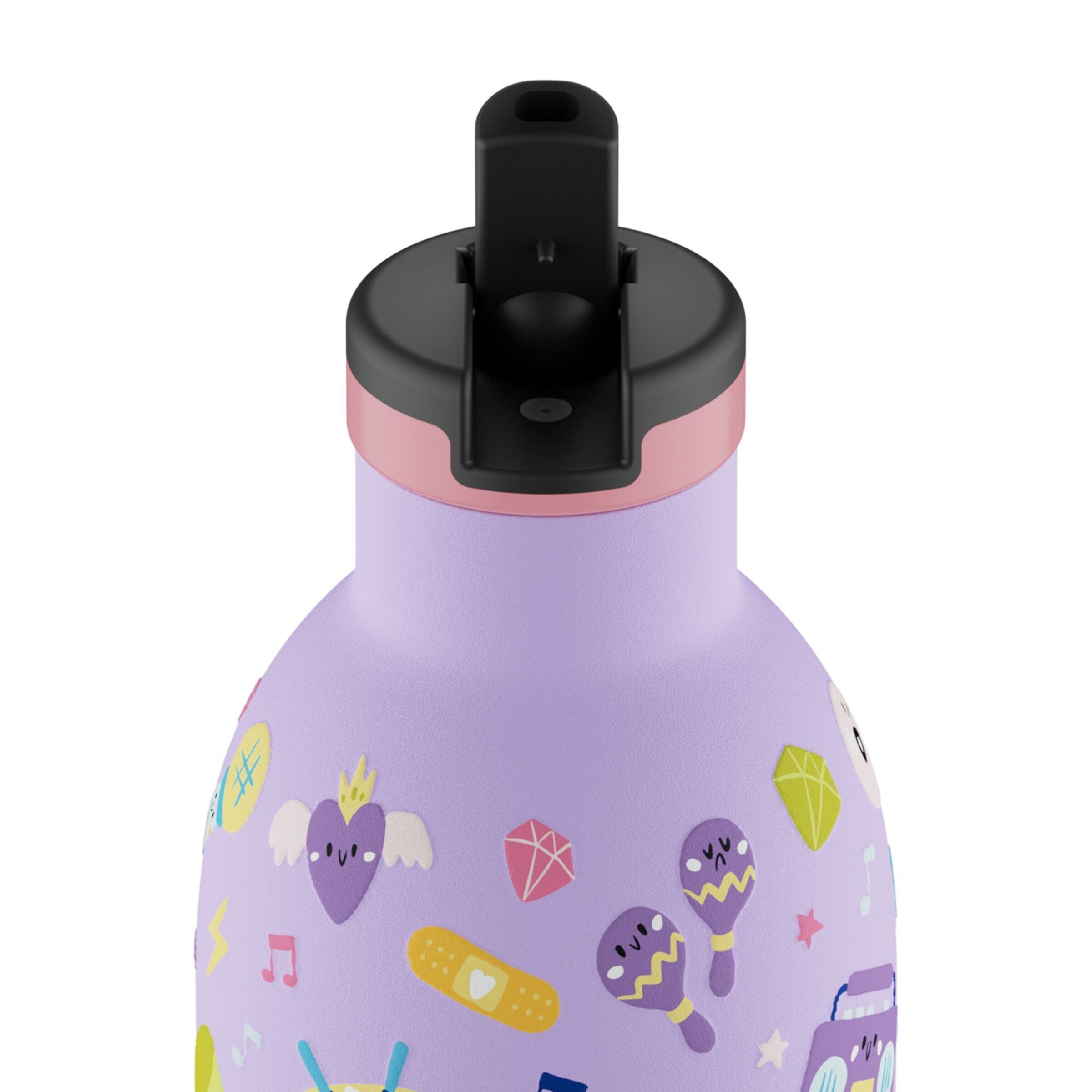 24Bottles Trinkflasche 'Kids Clima' in Lila