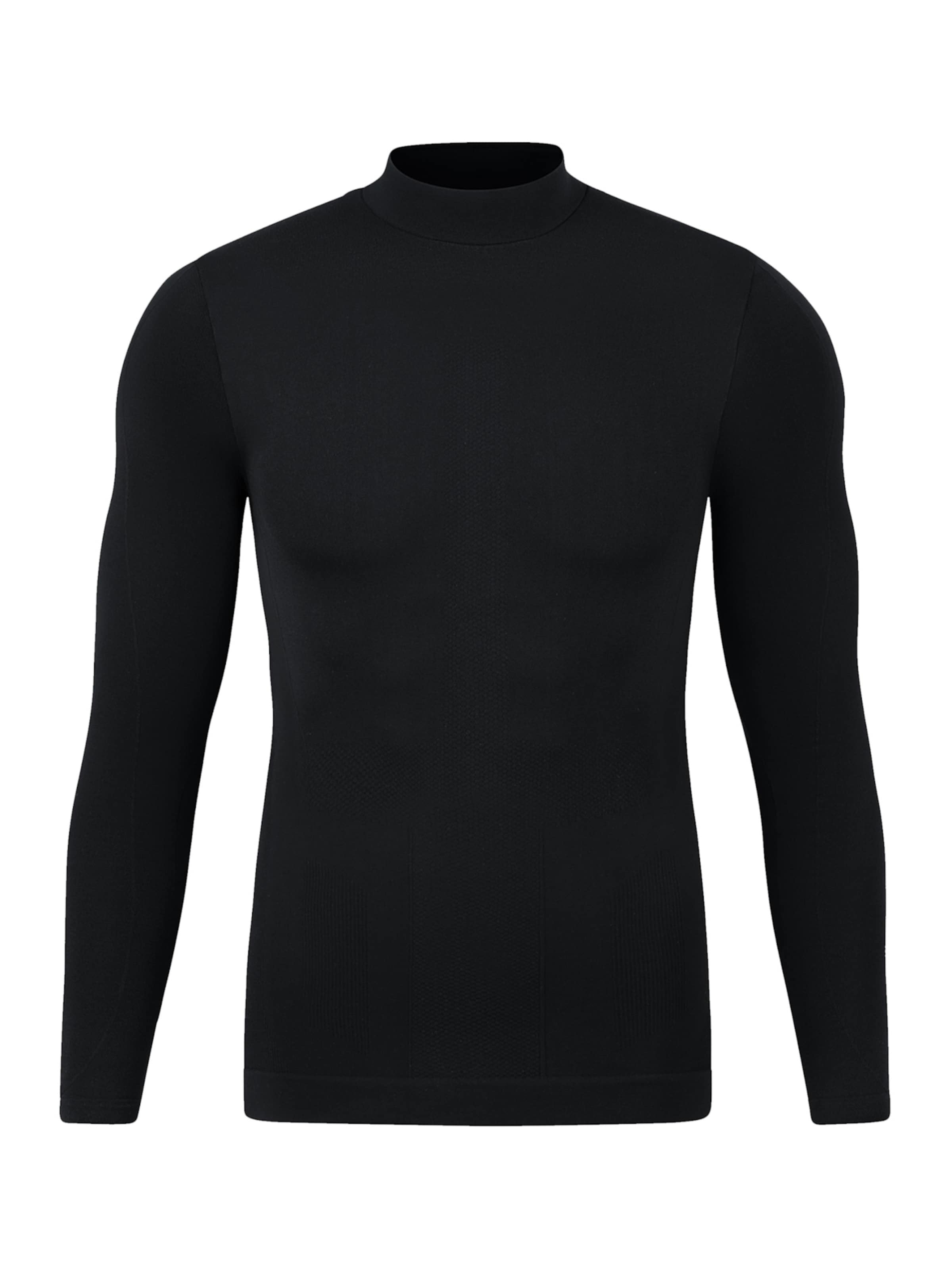 JAKO Funktionsshirt in Schwarz: Vorderseite