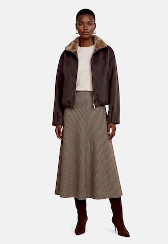 Veste mi-saison zero en marron
