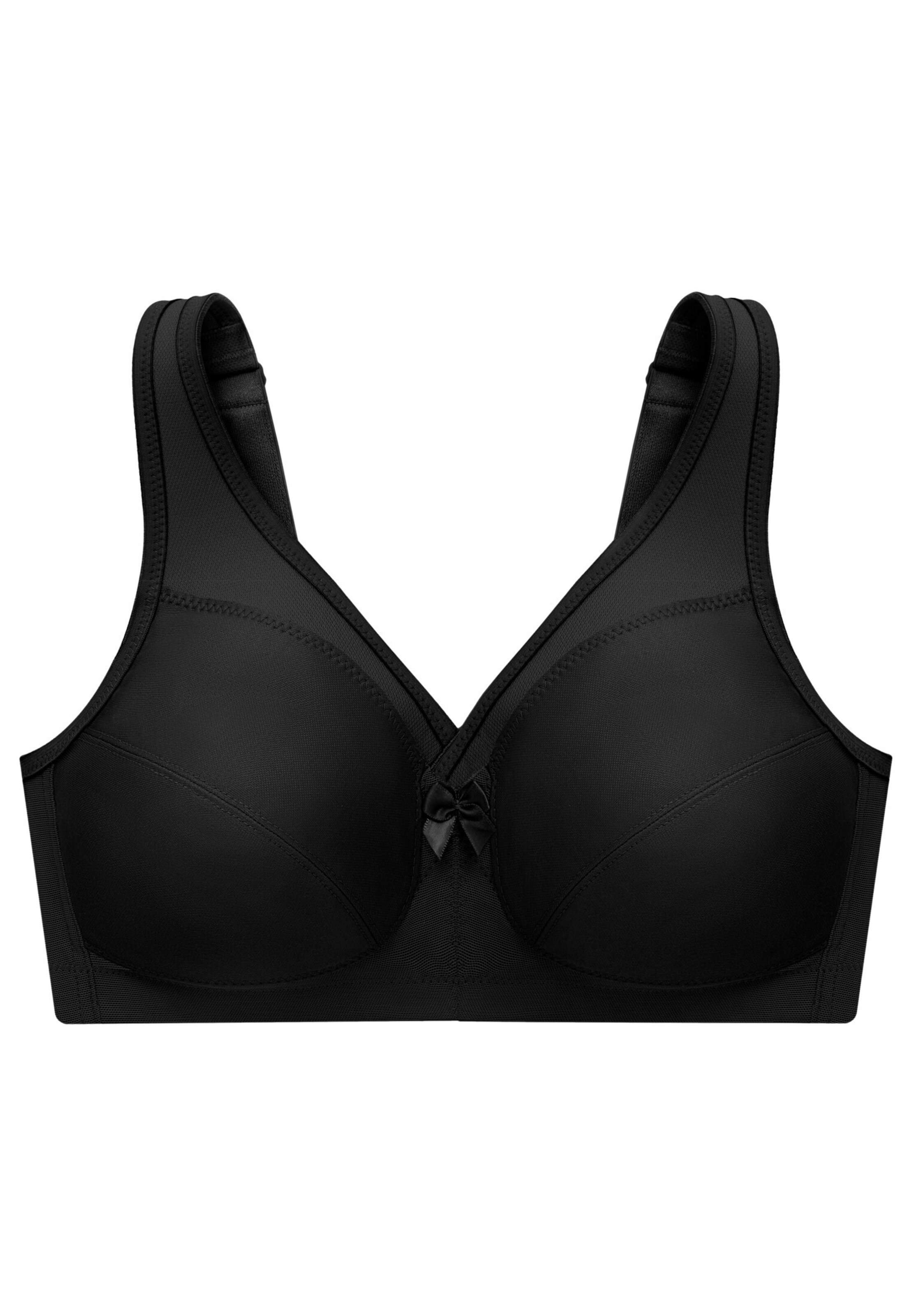 GLAMORISE Minimiser Bra in Black