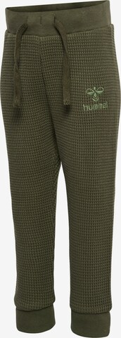 Hummel Regular Sportbroek 'COSY' in Groen