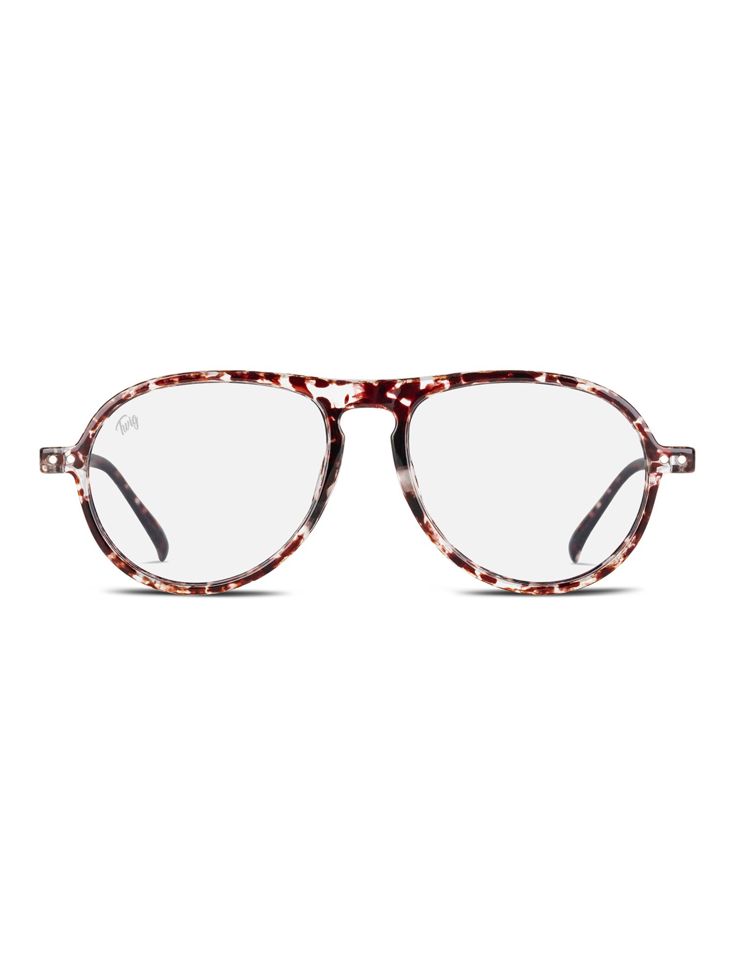 TWIG Concept Milano Brillen 'Thiele BlueLight'‌‌ in Grau: Vorderseite
