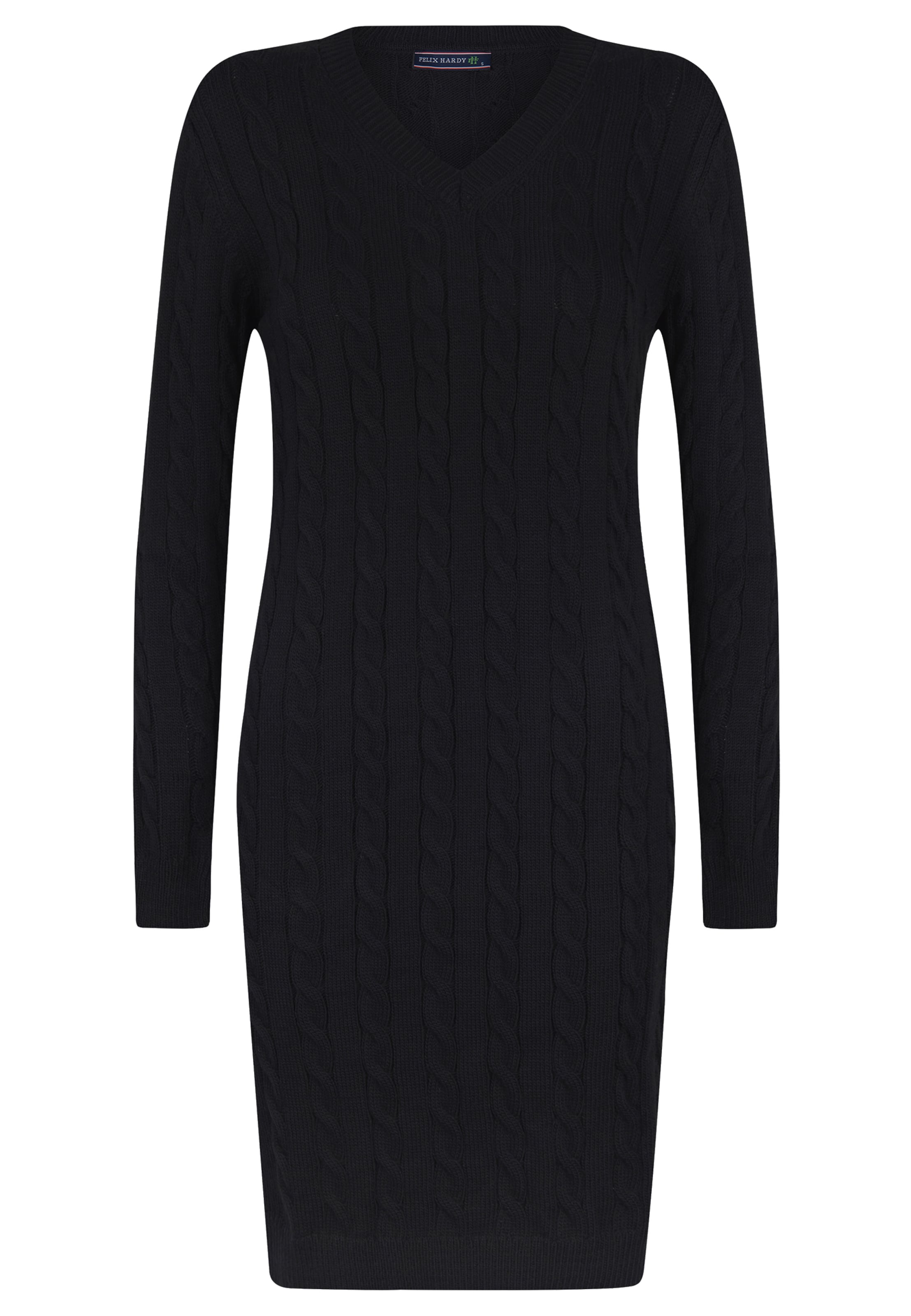 Robes en maille Felix Hardy en noir : devant