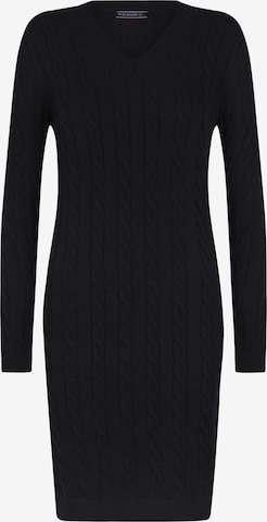 Robes en maille Felix Hardy en noir : devant
