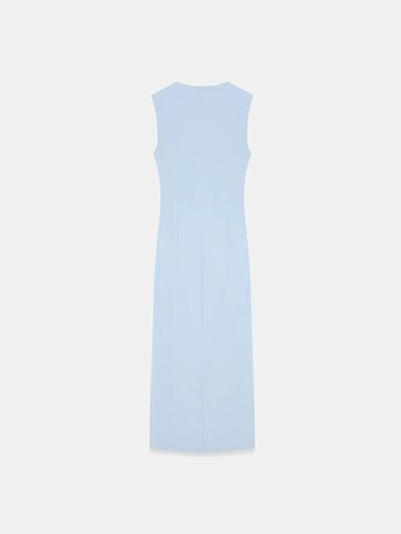 Rochie 'Midi' de la Dilvin pe albastru