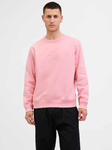 JACK & JONES Μπλούζα φούτερ 'JORNORREBRO' σε ροζ: μπροστά