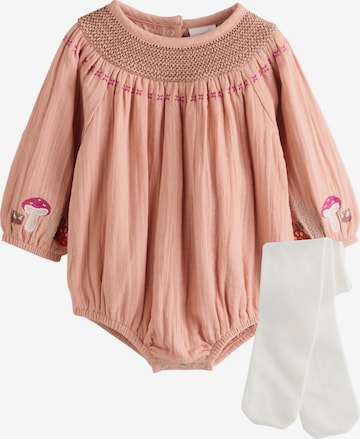 Next Sparkdräkt/body i röd: framsida