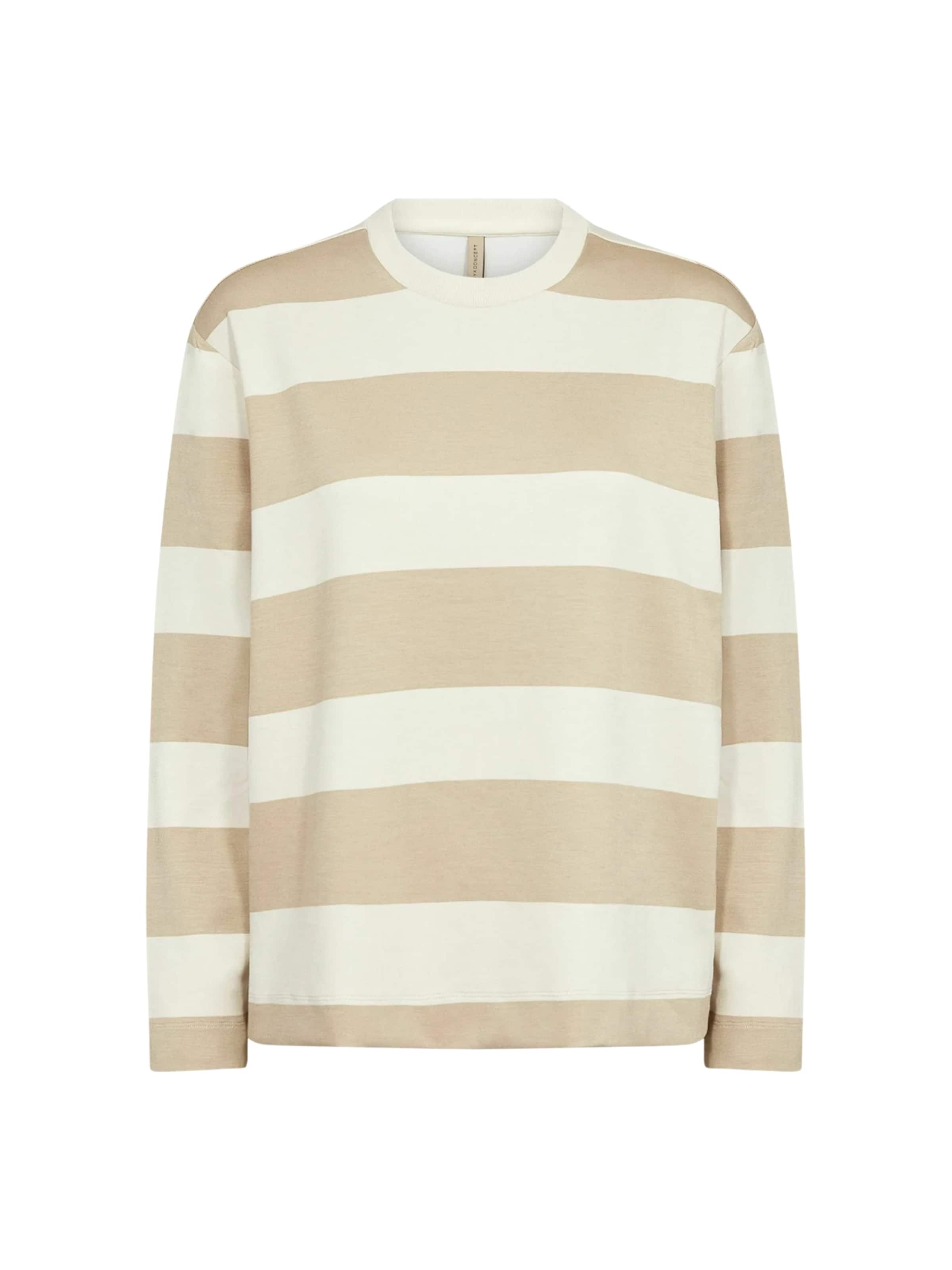 Sweat-shirt 'Barni' Soyaconcept en beige : devant