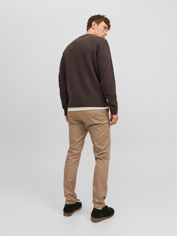 JACK & JONES - Pullover 'Jack' em castanho