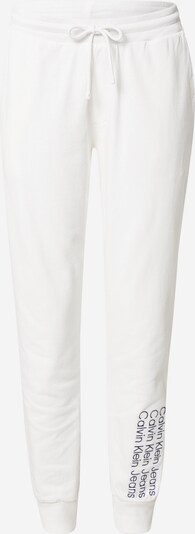 Calvin Klein Jeans Pantalon '90's HWK INSTITUTIONAL PANT' en blanc, Vue avec produit