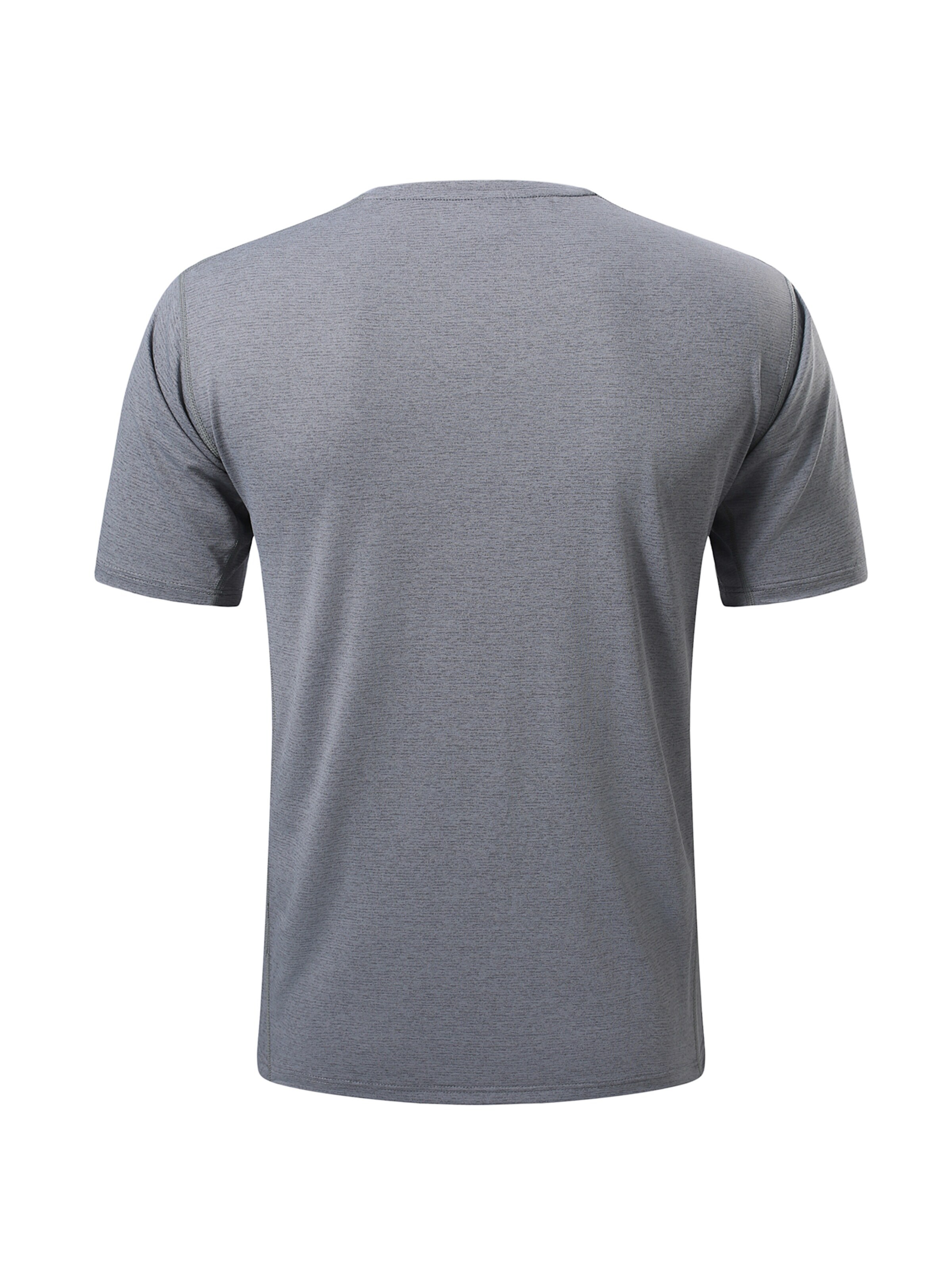 YOUTHUP Performance Shirt 'Feuchttrans' in Grey