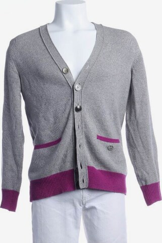 Love Moschino Sweater & Cardigan in S in Grey: front