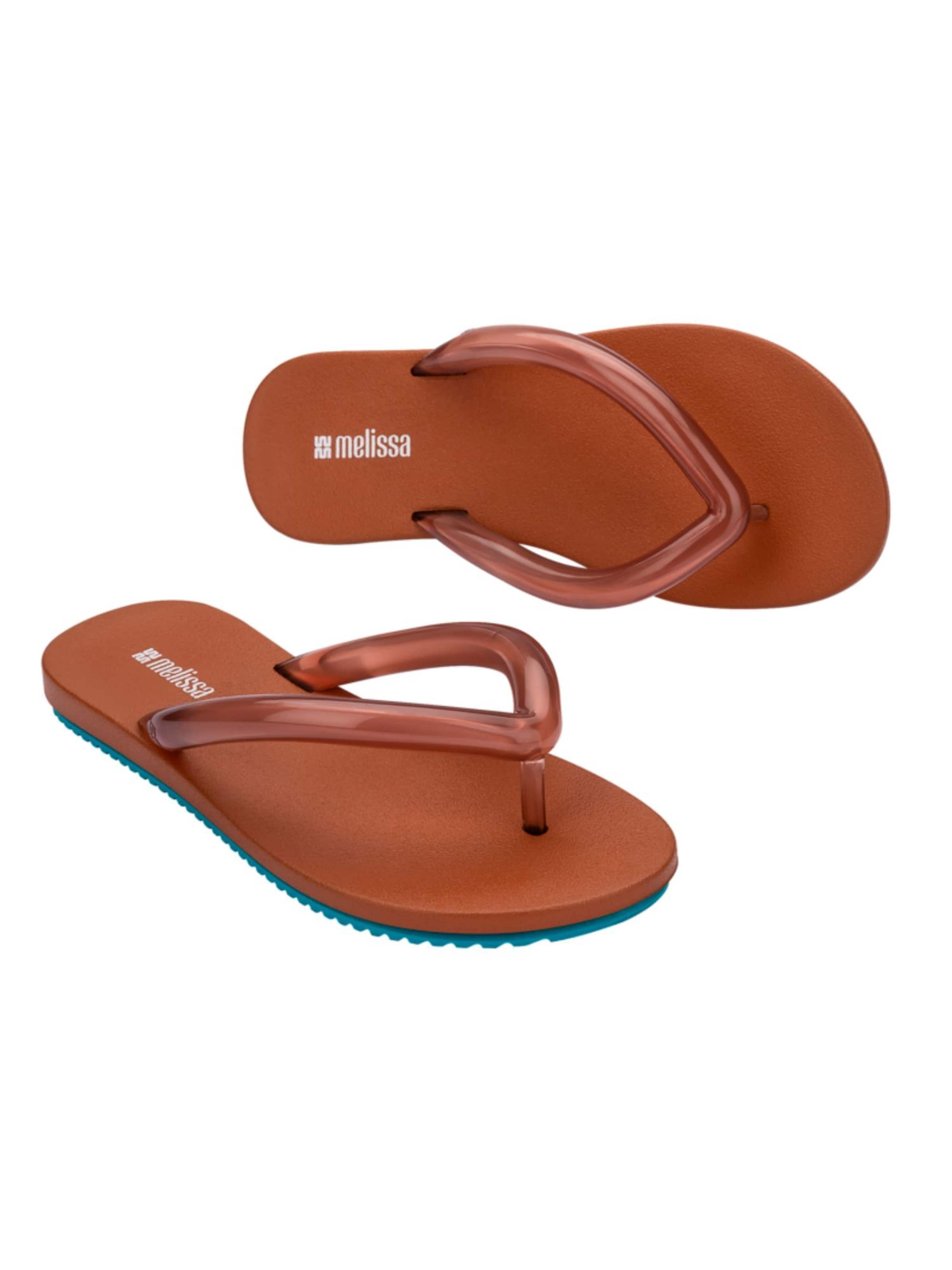 MELISSA Zehentrenner 'Airflow' in Braun