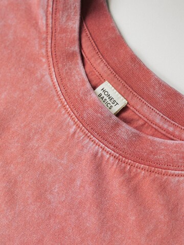 Honest Basics Oversized shirt in Oranje