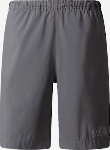 THE NORTH FACE - regular Pantalón de montaña '24/7' en gris: frente