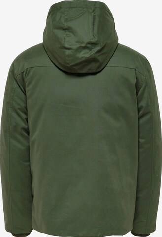 Only & Sons Winter Jacket 'CEDRIC' in Green