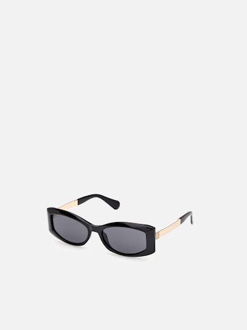 MAX&Co. Sunglasses 'Max &co MO0144 Shiny light blue 55/17/140 Women Sunglasses' in Black: front