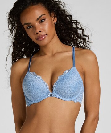 Soutien-gorge Hunkemöller en bleu : devant