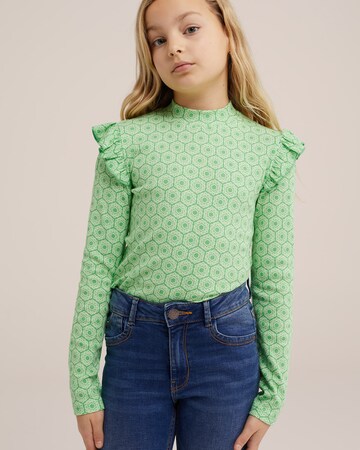 WE Fashion Shirt in Groen