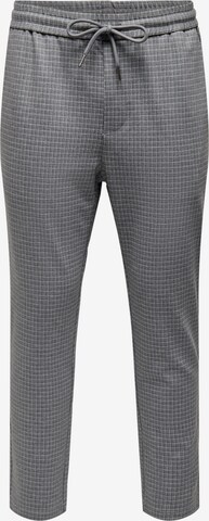 Only & Sons Regular Pants 'Linus' in Grey: front