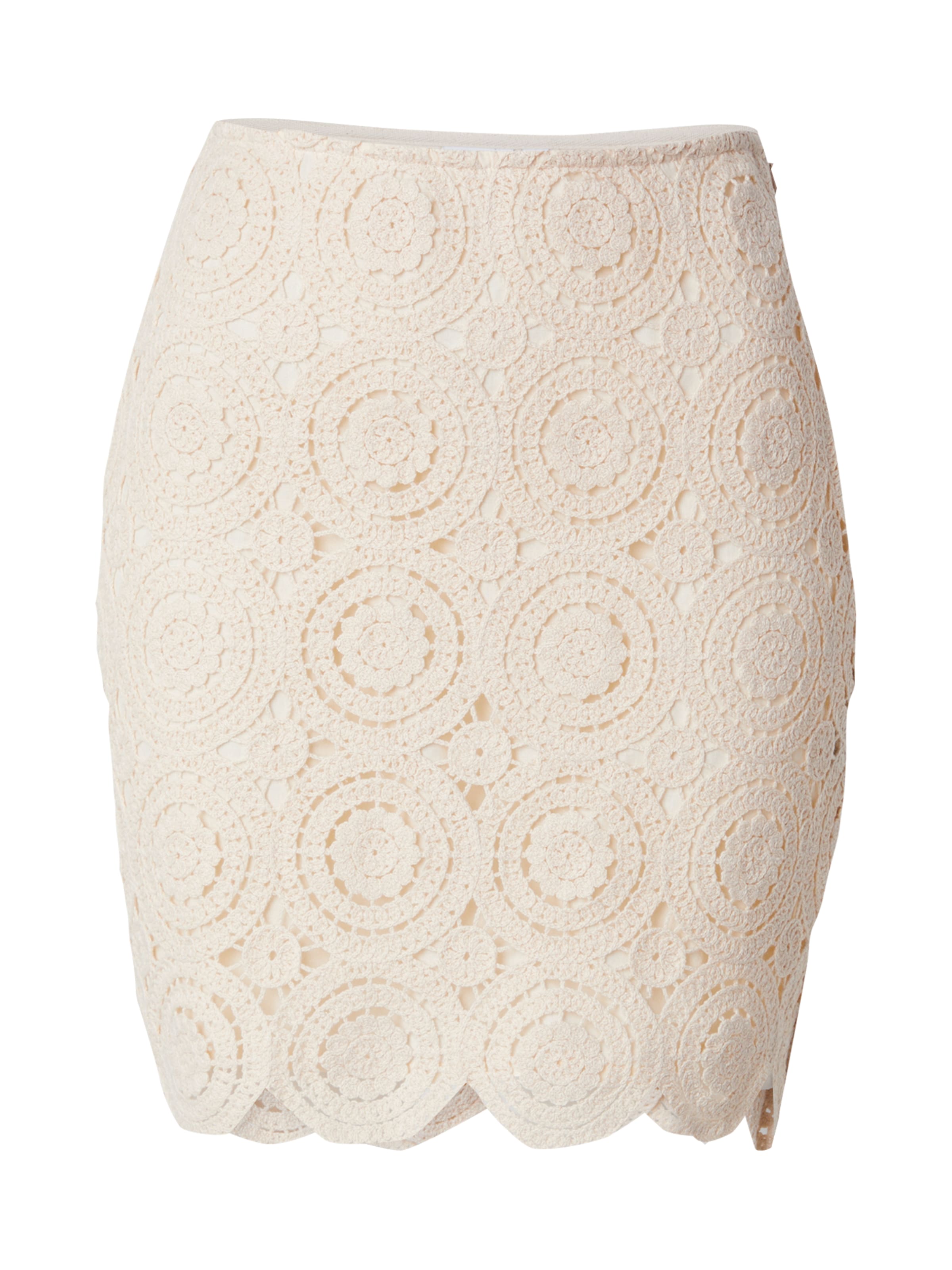 Fustă de la VILA pe bej: față