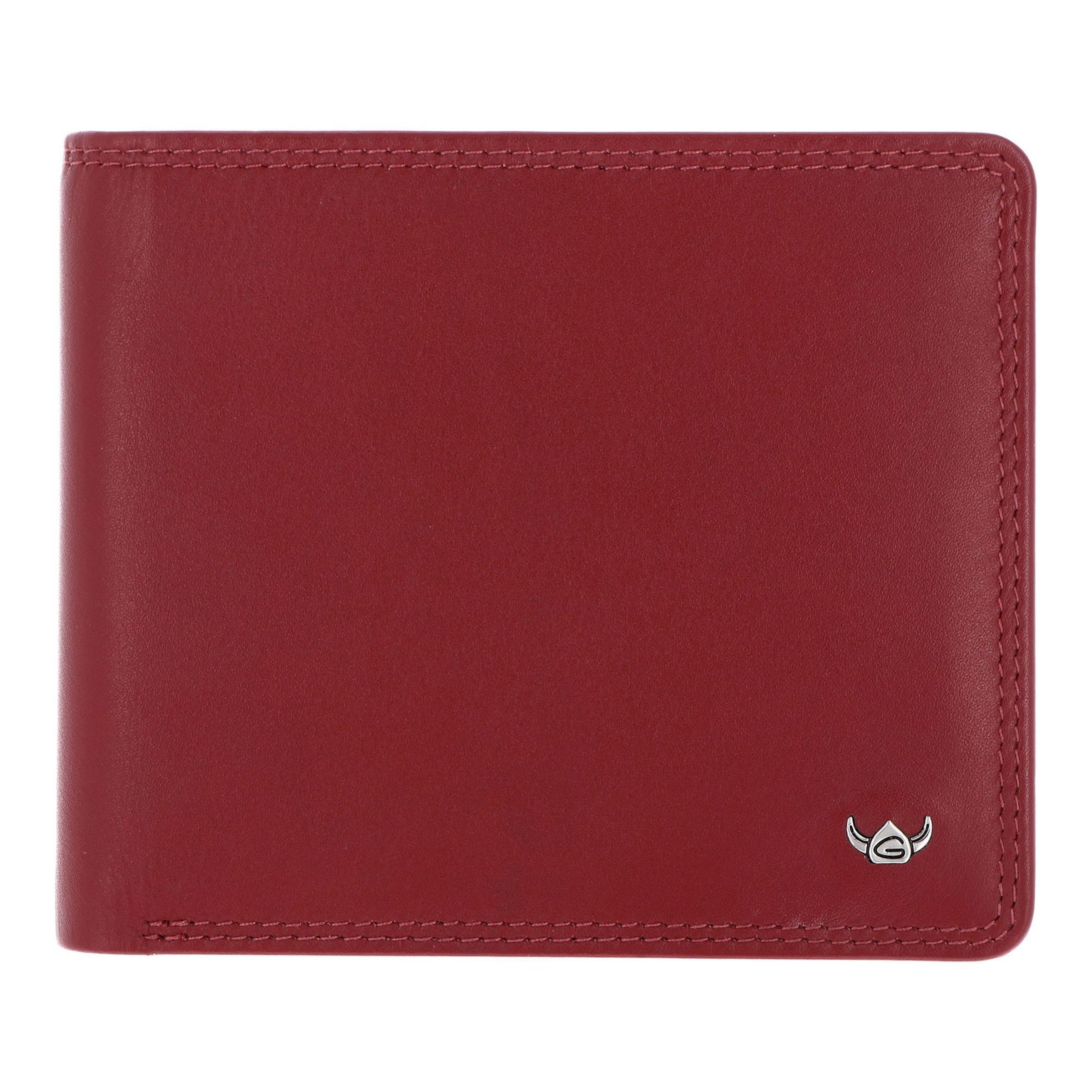 Porte-monnaies 'Polo' GOLDEN HEAD en rouge : devant