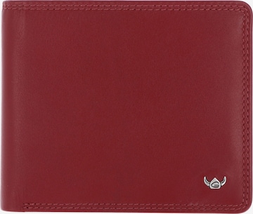 Porte-monnaies 'Polo' GOLDEN HEAD en rouge : devant