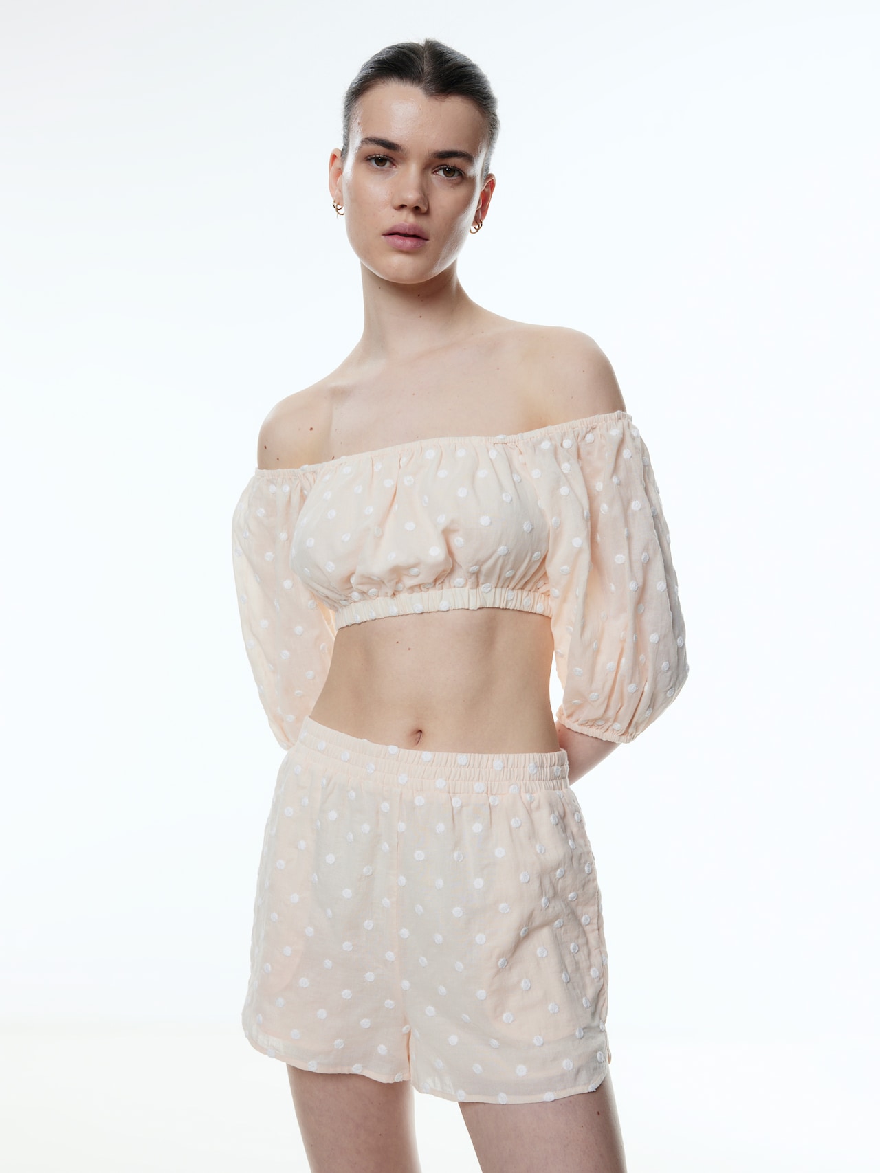 EDITED Bluse 'Nadda' beige