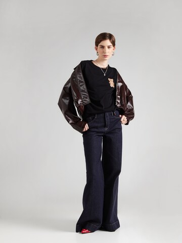 19V69 ITALIA Shirt 'Bellara' in Zwart