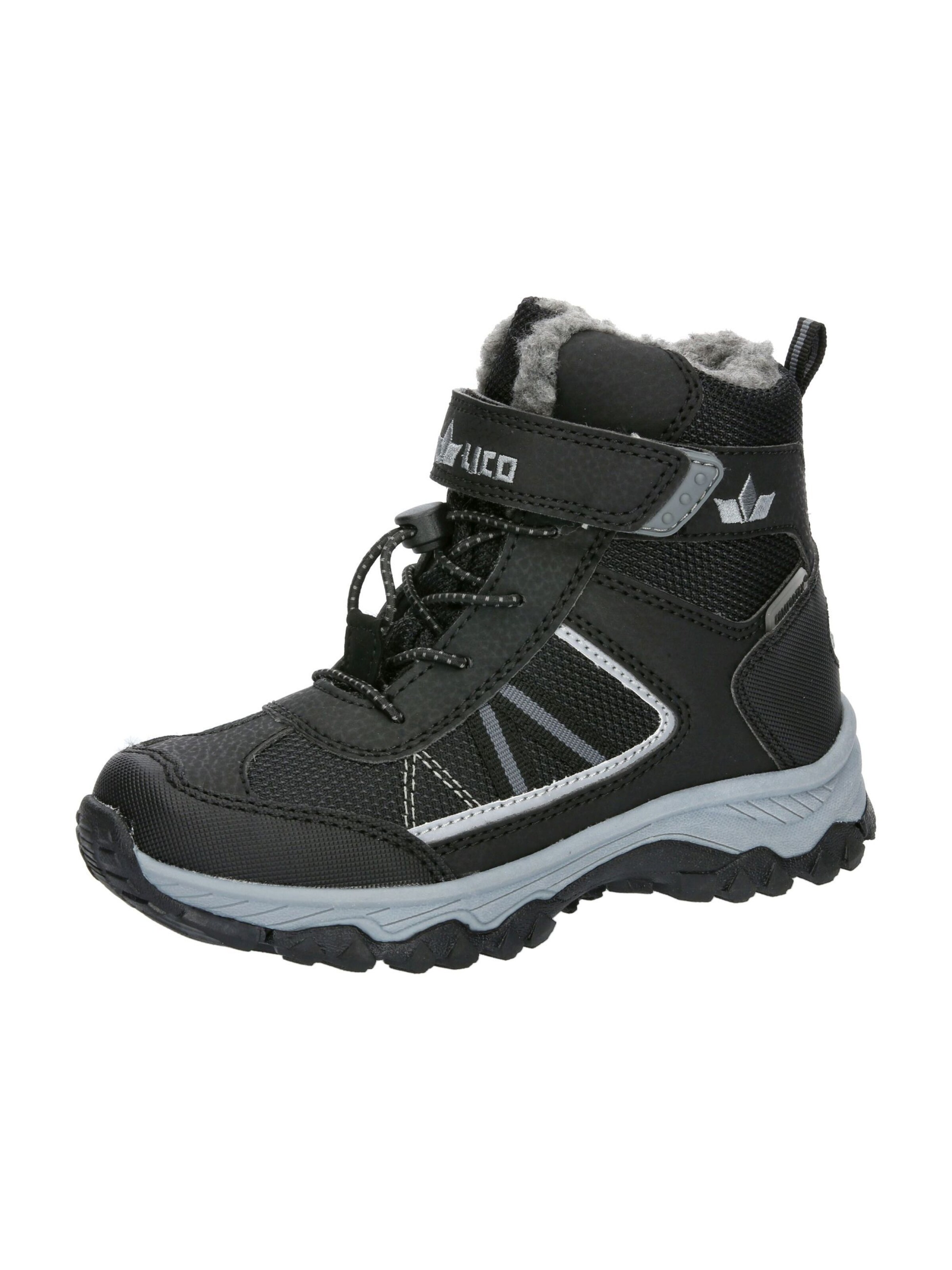 LICO Snow Boots ' Lieto VS ' in Black: front