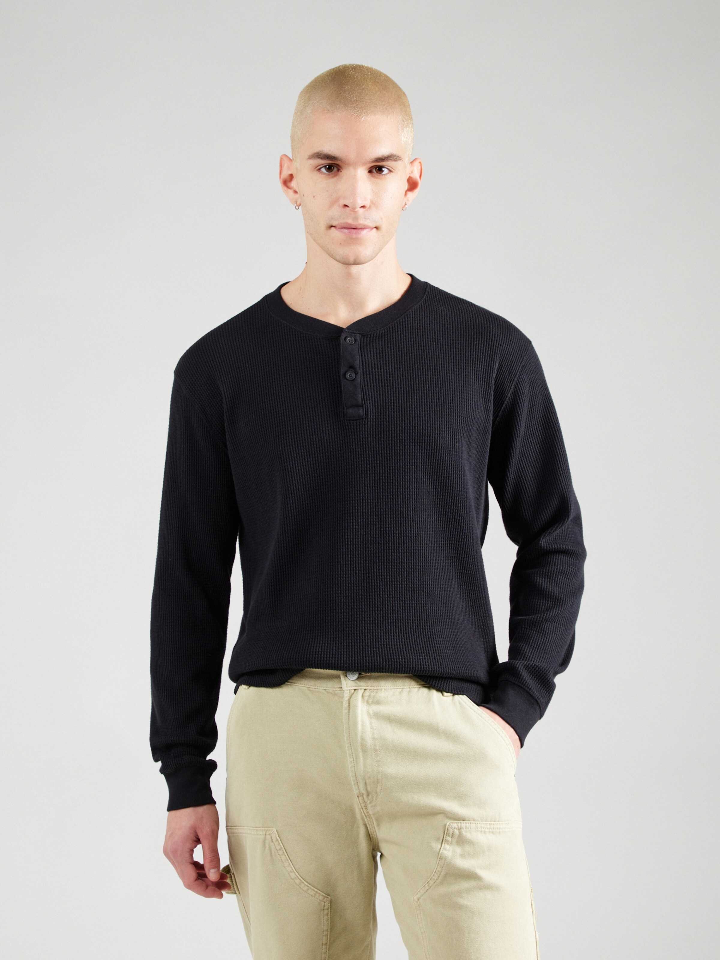 HOLLISTER Shirt in Black ABOUT YOU