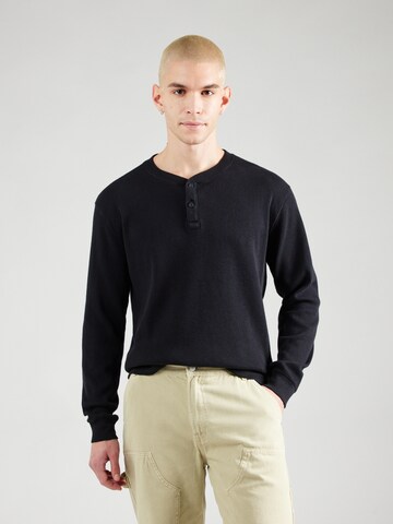 HOLLISTER T-shirt i svart: framsida