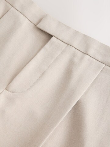 Effilé Pantalon à pince 'N. Premium' Next en beige