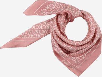 Calvin Klein Scarf in Pink: front