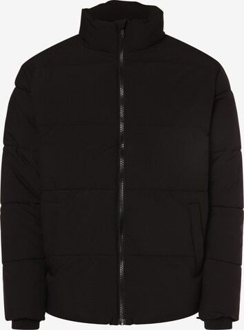 Aygill's Between-Season Jacket in Black: front