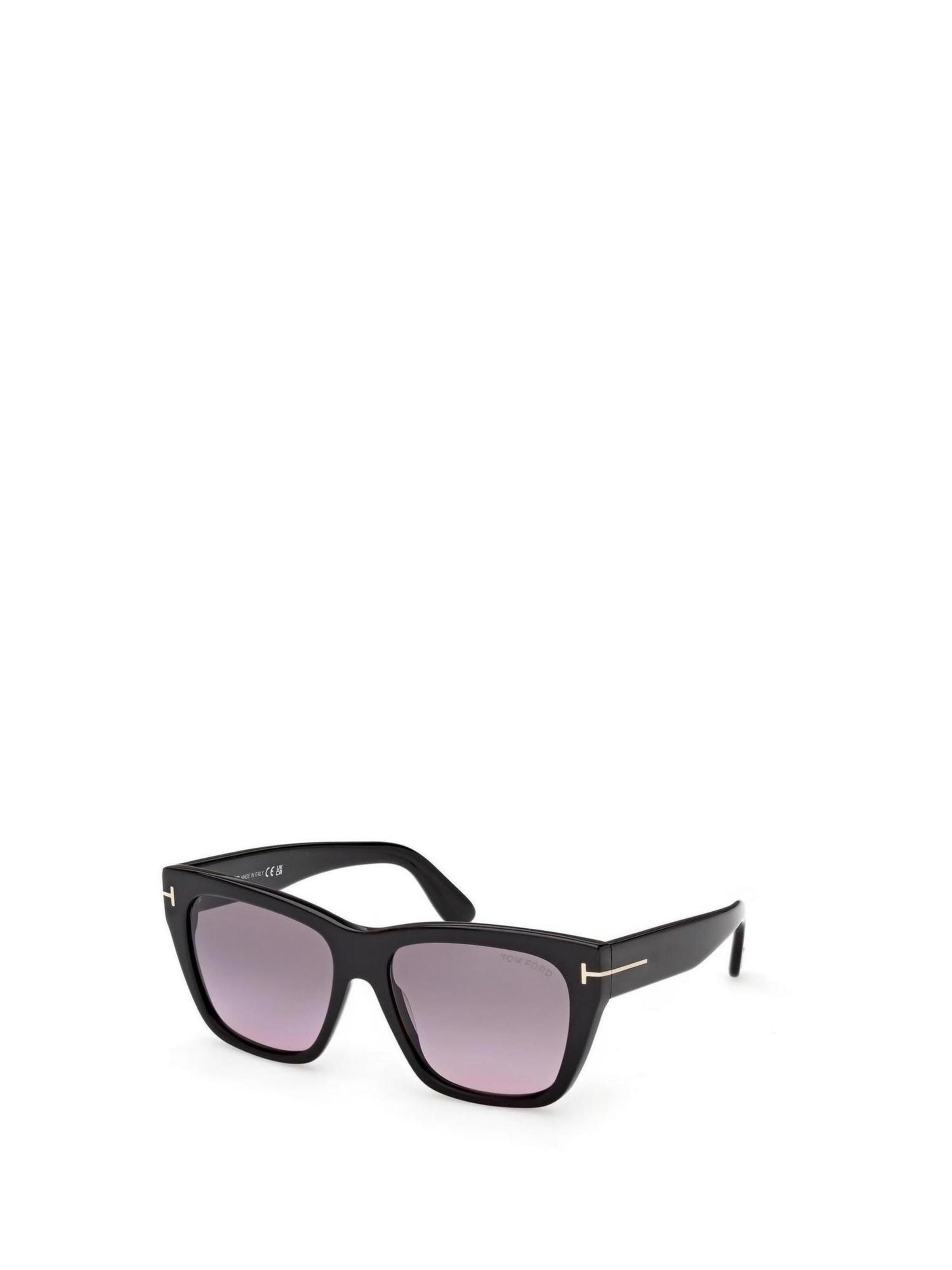 Tom Ford Sunglasses 'FLYNN-02 FT1343 01B' in Black: front