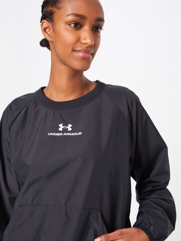 UNDER ARMOUR Sportovní mikina – černá