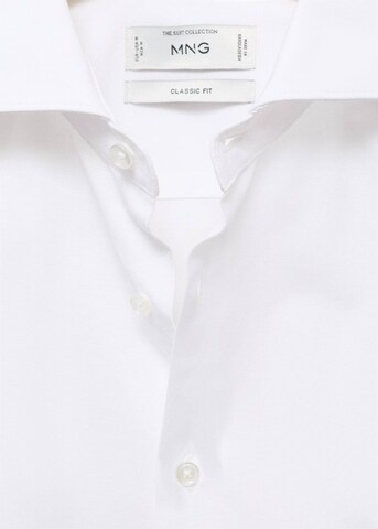 MANGO MAN Regular fit Button Up Shirt 'Alfred' in White