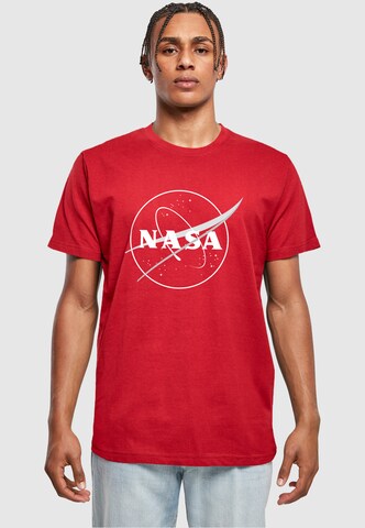 T-Shirt 'NASA - Galaxy' Merchcode en rouge : devant