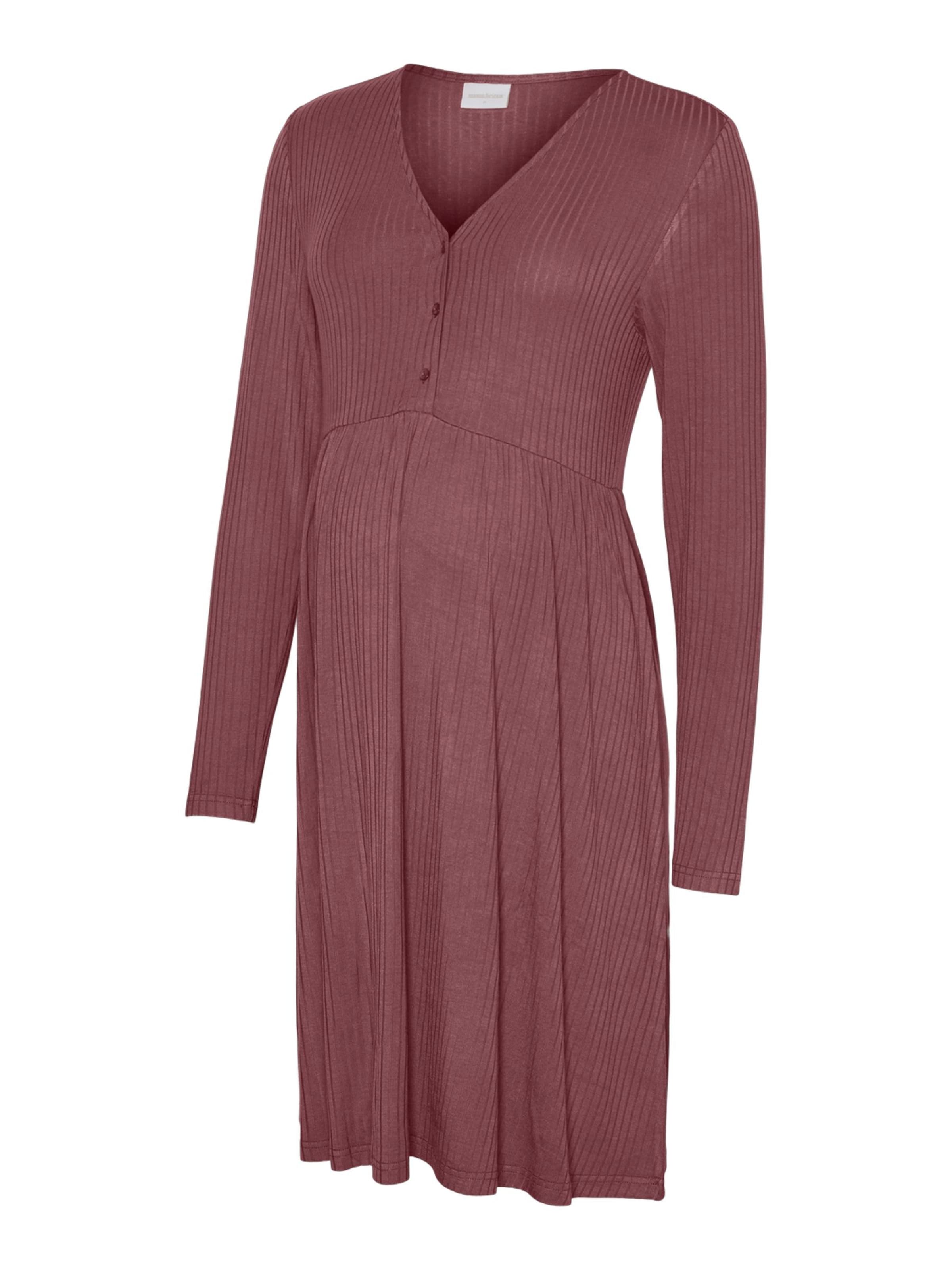 MAMALICIOUS Robe en marron châtaigne, Vue avec produit