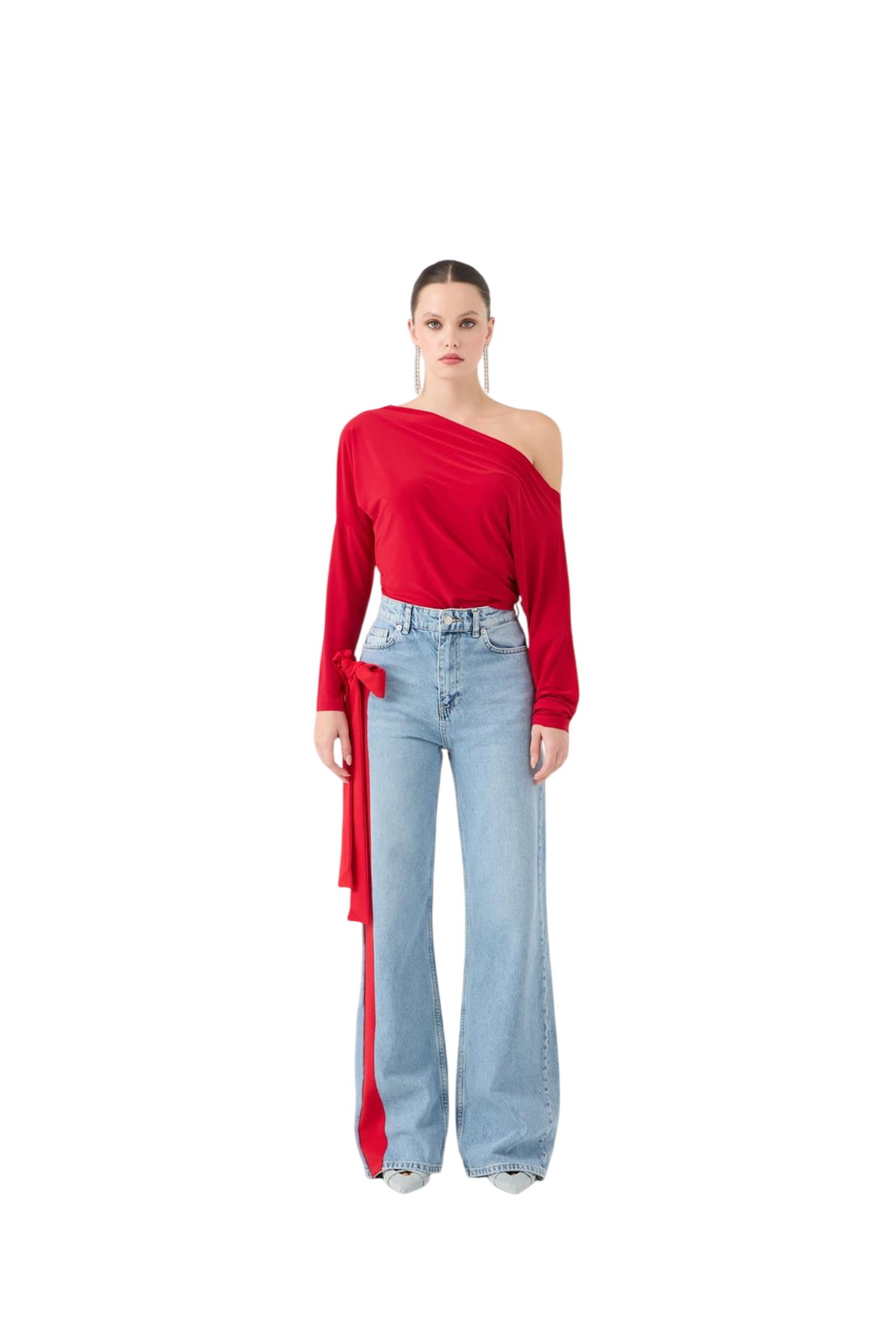 HOLLY LOLLY Blouse in Red