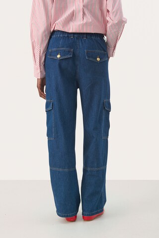 Part Two Loosefit Cargojeans 'Petruska' in Blauw