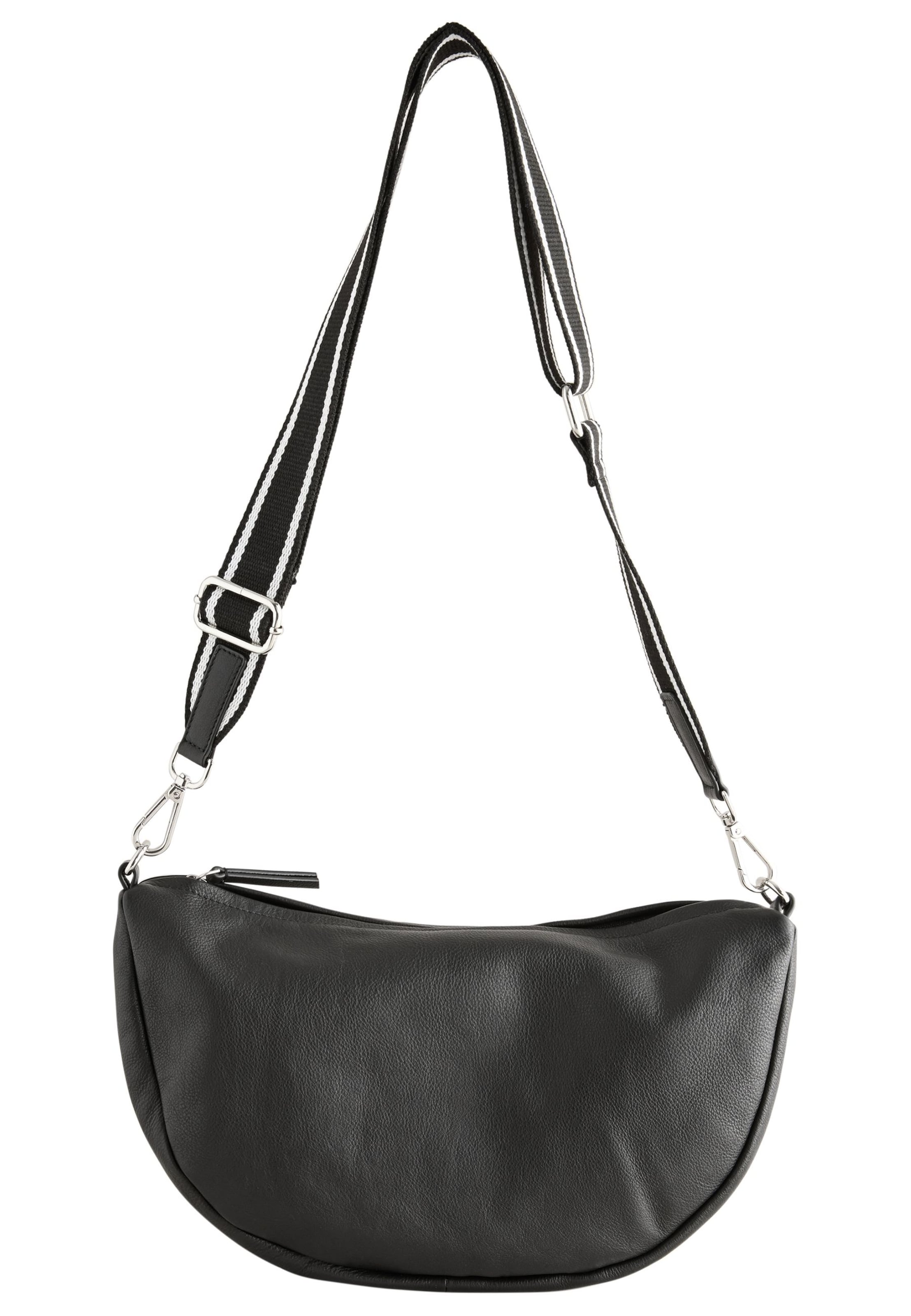 Sac à bandoulière Next en noir : devant