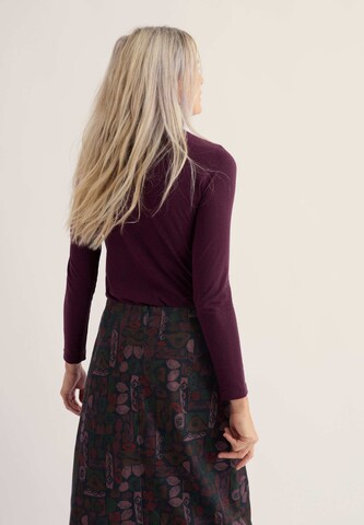 T-shirt ' Landing ' Seasalt Cornwall en violet