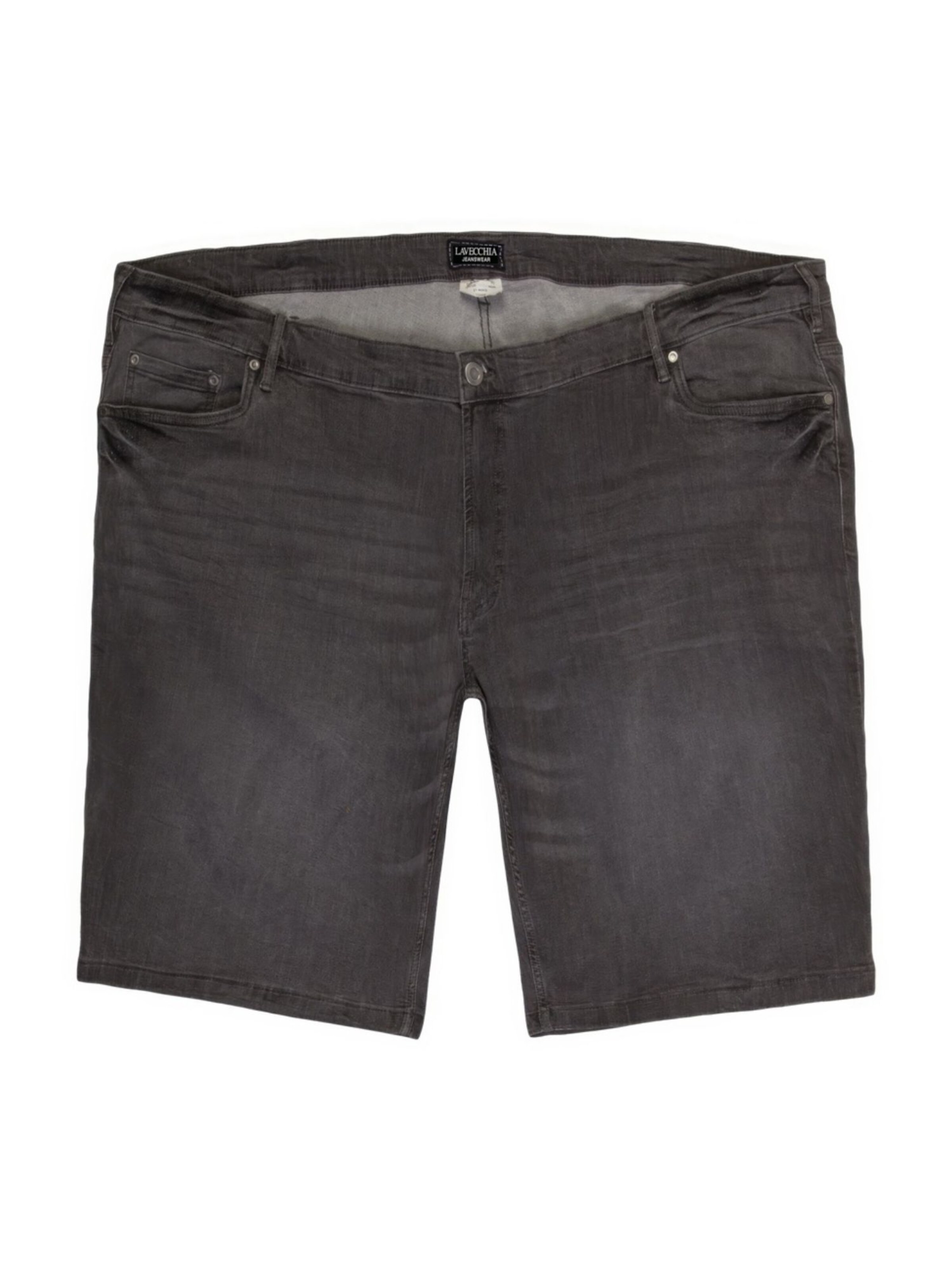 Lavecchia Wide Leg Jeans 'LV-0908'‌‌ in Schwarz: Vorderseite