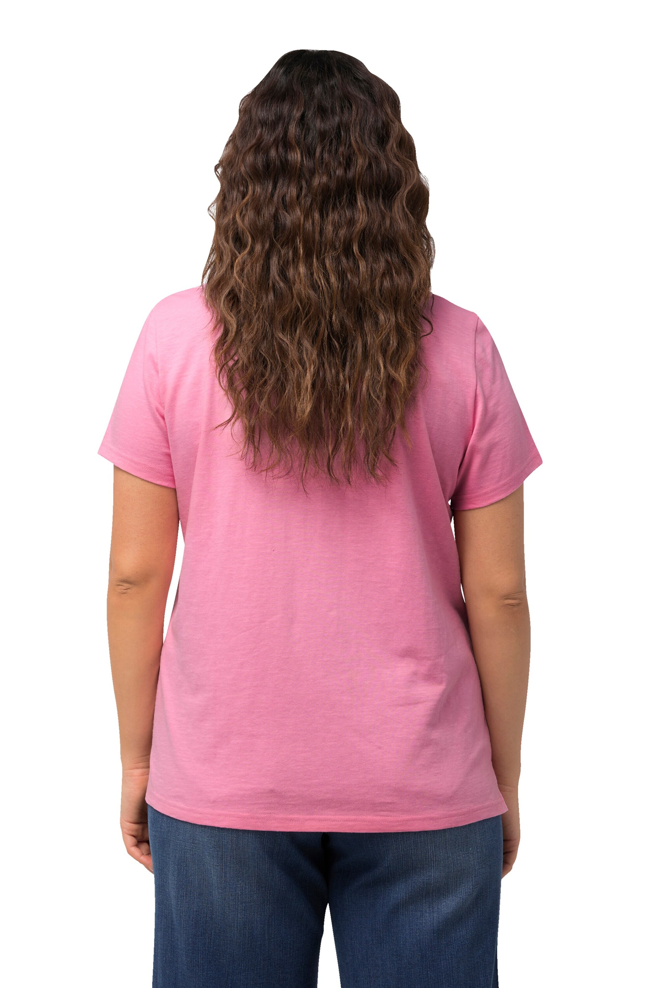 T-shirt Ulla Popken en rose