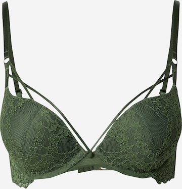 Hunkemöller Push-up Melltartó 'Daisy' - zöld: elől