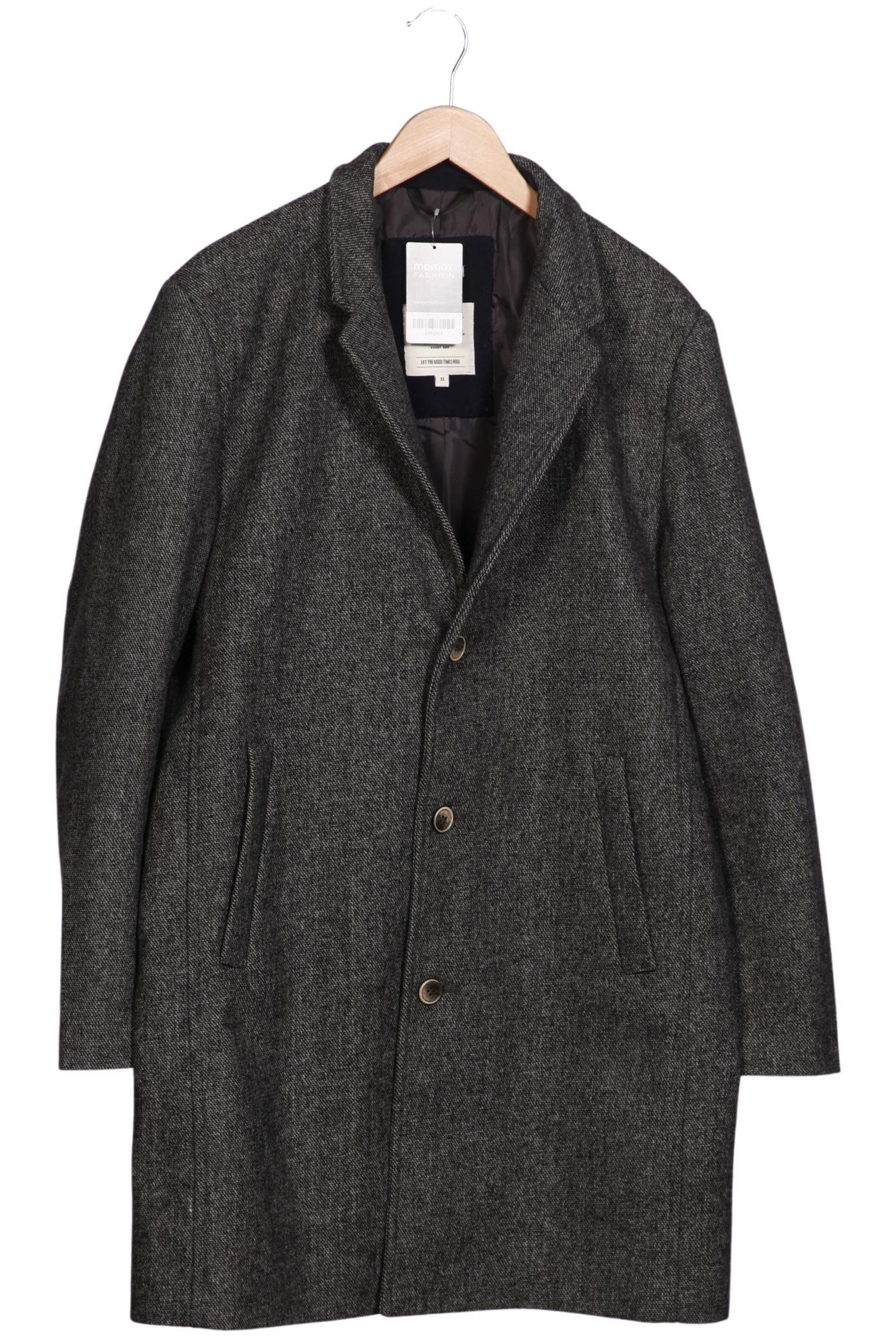 TOM TAILOR DENIM Jacket & Coat in XL in Grey: front