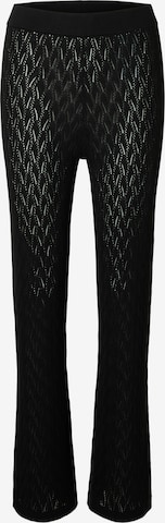 SELECTEDSlimfit Hlače 'SLFAgny' - crna boja: prednji dio